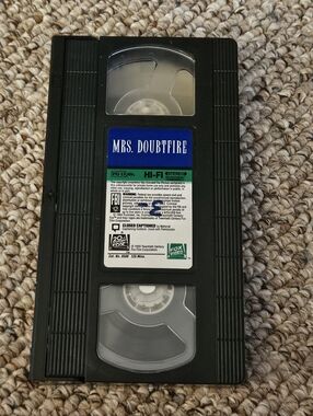 Mrs Doubtfire VHS Tape Only